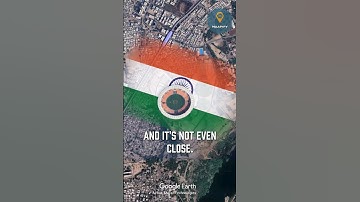 The biggest stadium 🤯 #shorts #sports #cricket #india #narendramodistadium #gujarat #ipl #explained