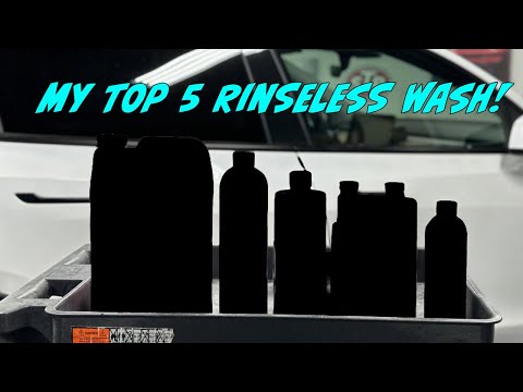 5 Best Rinseless Wash Products 2024