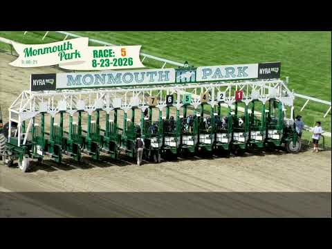 video thumbnail for MONMOUTH PARK 08-23-2026 RACE 5 – THE CHARLES HESSE III HANDICAP STAKES