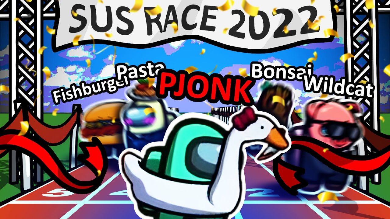 Among Us but I WIN THE SUS RACE