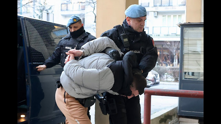 Trenutak izricanja presude Ademu Šumanu osuđen za ubistvo Farisa Pendeka