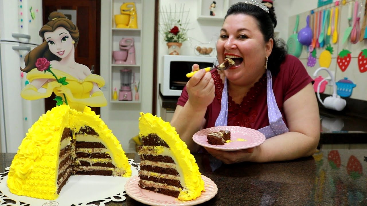TE PEDIRAM UM BOLO DA BELA E A FERA? OFEREÇA ESSE BOLO PARA O SEU CLIENTE E ARRASE!