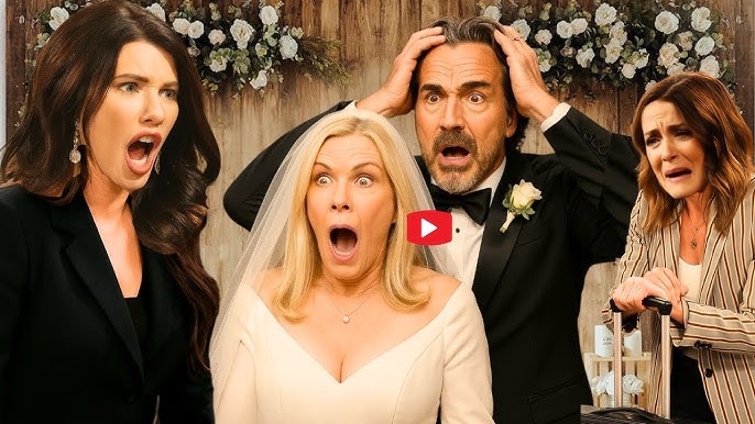 Steffy RETURNS to LA – DESTROYS Ridge & Brooke's Wedding! Taylor is LEAVING  LA! - YouTube