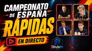 SHIROV vs PEPE CUENCA | ITURRIZAGA vs FAUSTINO ORO | Campeonato de España de Ajedrez Rápido 2026