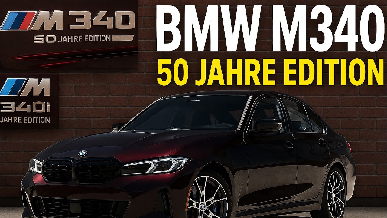 BMW M340i -50 Jahre Edition// Limited Bmw M3 50 Year of Glory