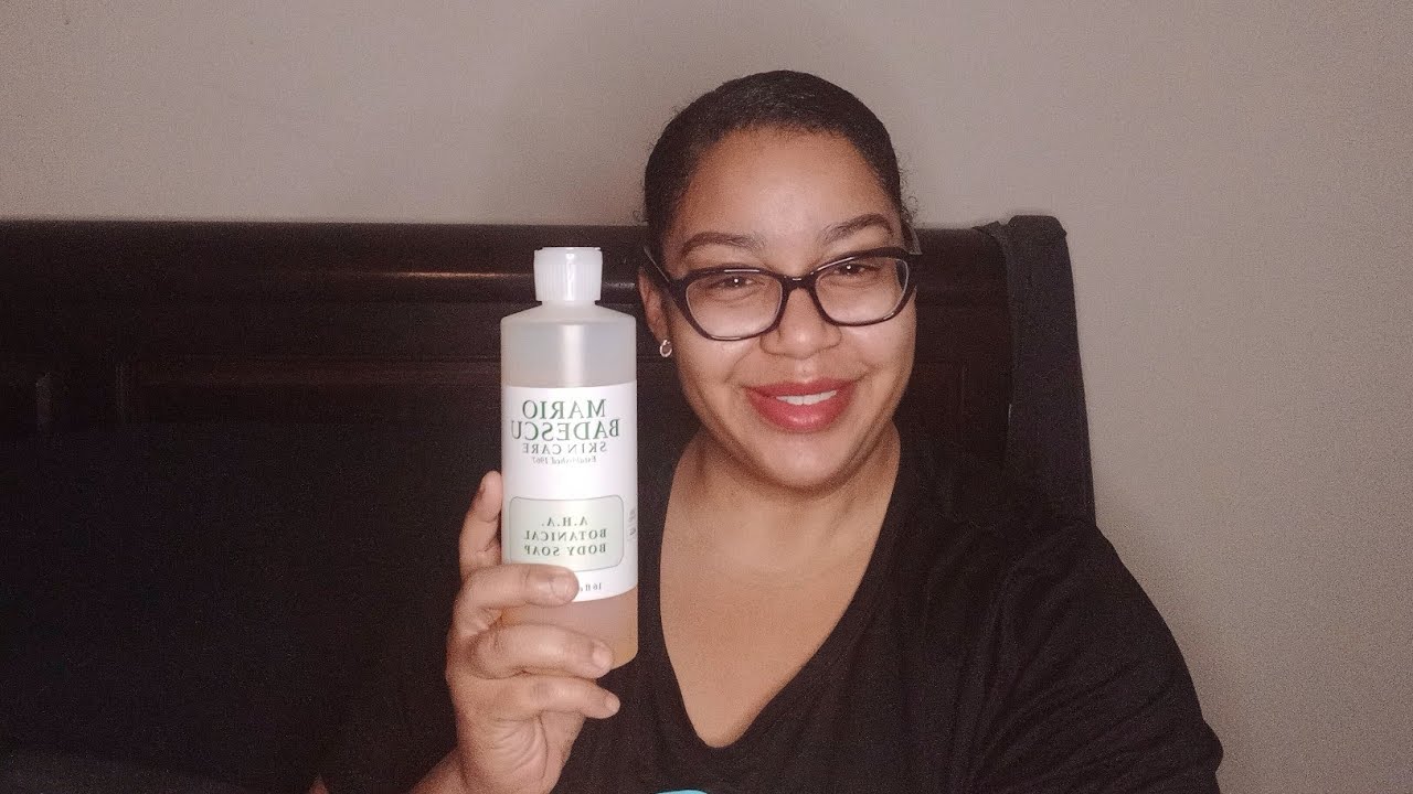 baseball Begrænse Implement MARIO BADESCU A.H.A. BOTANICAL BODY SOAP REVIEW! - YouTube