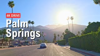 PALM SPRINGS 🚗 El Paseo, Palm Desert, HWY 111, Downtown 🇺🇸 Drive 2024 4K