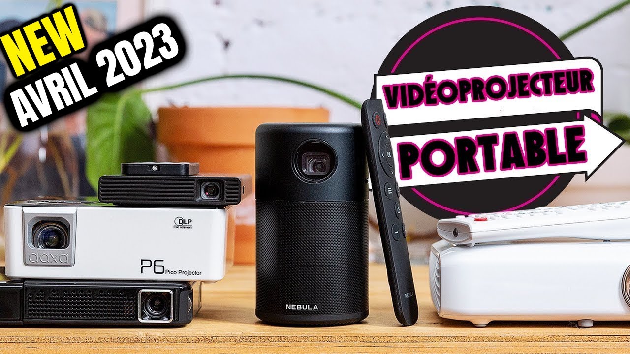 TOP 5 MEILLEUR MINI VIDÉO PROJECTEUR Portable 2023 Pico projecteur
