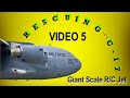 Rescuing the C 17 Giant RC Plane video 5