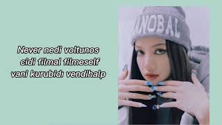 Blackpink - Kick İt Rap Parts Kolay Okunuş