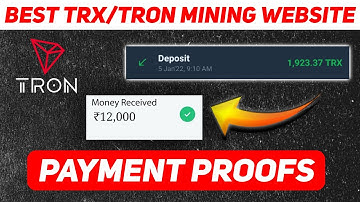 New  (TRX) Cloud Mining Website | TRX New Site Today | TRX Mining Today | TRX Mining Site