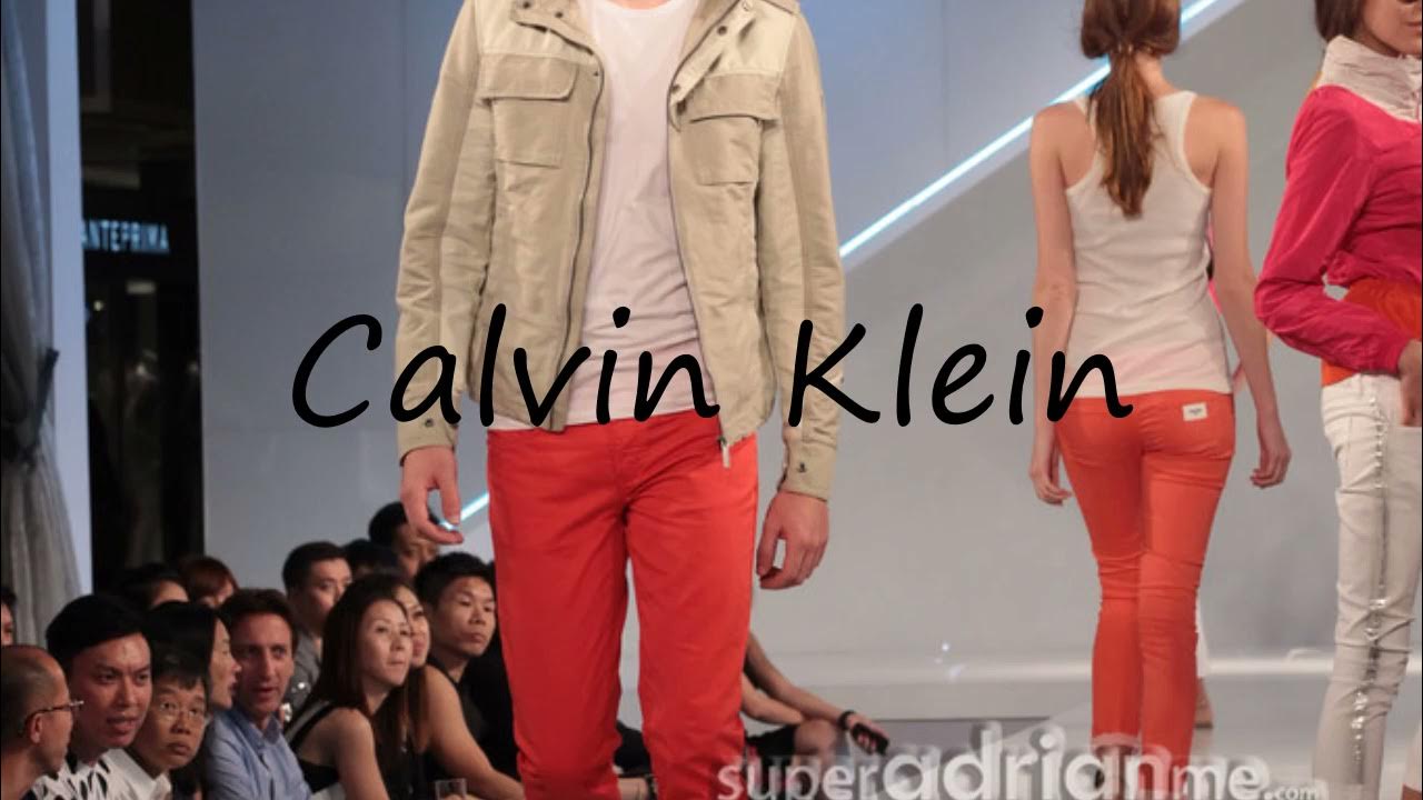 How to pronounce Calvin Klein? - YouTube