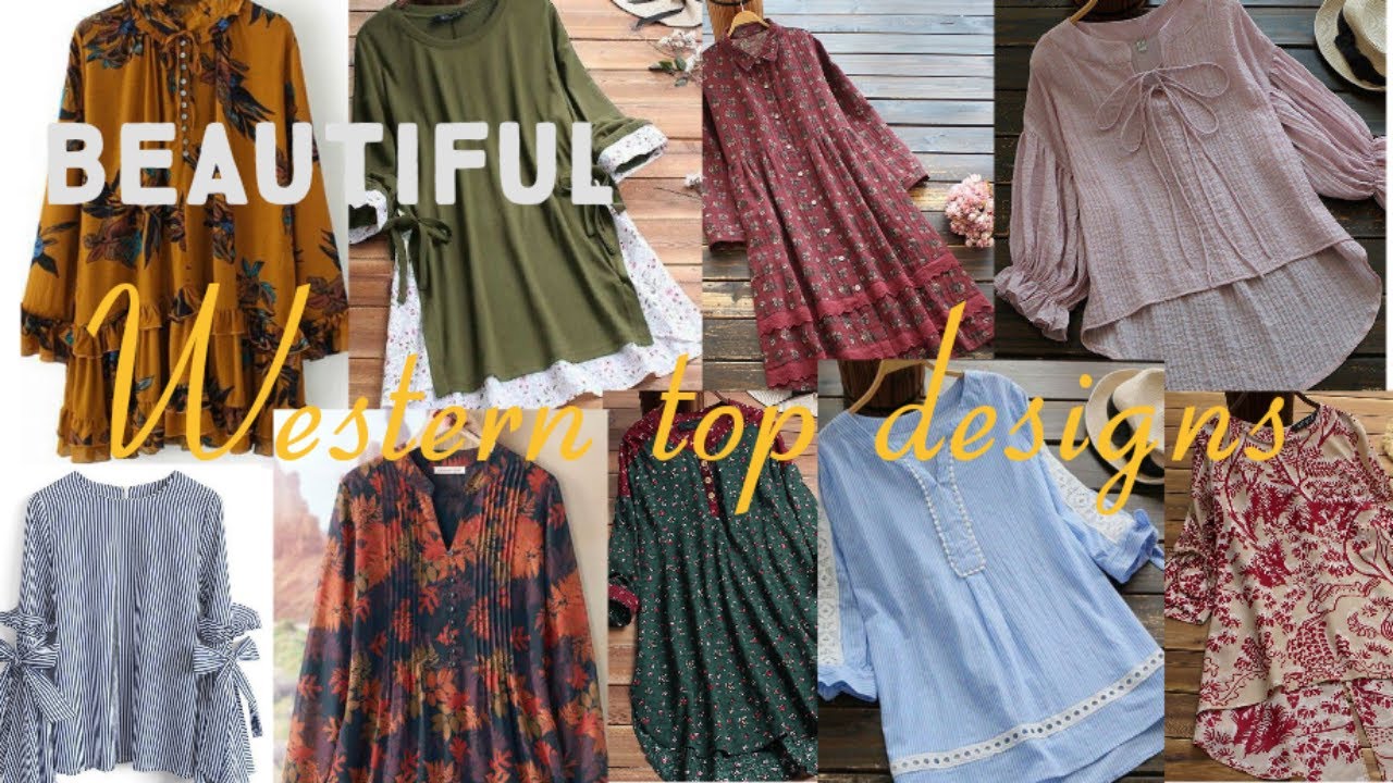 Western short top design ideas||Stylish top design||New girls short frock designs||Fashiontrend4