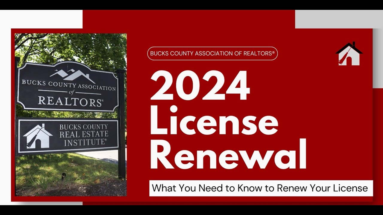 PA Real Estate License Renewal FAQ YouTube