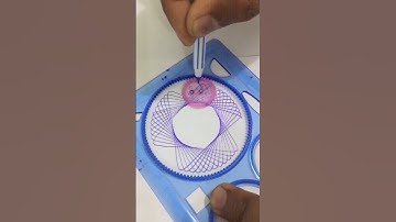 What does this pattern resemble?  #shorts #spirograph #Magic small ruler ,big wisdom #2024 #foryou