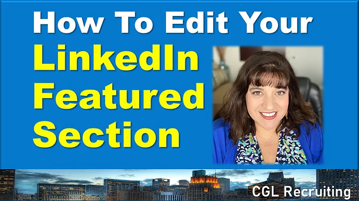 How To Edit Your LinkedIn Featured Section And Attach Documents To Your Profile