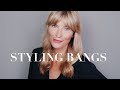 10 Ways to Style Bangs | Easy Hairstyles Summer 2019