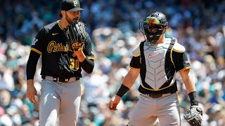 What is the Pirates' plan at catcher? screenshot 2