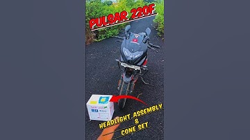 pulsar 220f Cone Set and headlight assembly replace | Pulsar 220f headlight and cone set problems