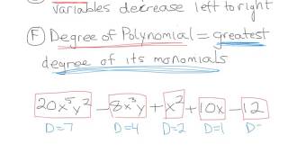 Alg 1 Notes Lesson 7.1 Polynomials Part 2