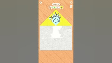 Paper Fold level 3 - Gameplay Solution