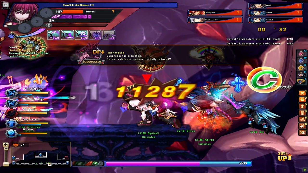 Grand Chase Classic - Dio Weapon Force Berkas Run