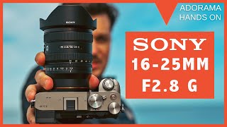 Sony FE 16-25mm F2.8 G Lens | Hands On with Sal D'Alia by Adorama 2,358 views 12 days ago 2 minutes, 42 seconds