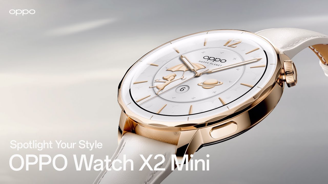 Spotlight Your Style | OPPO Watch X2 Mini