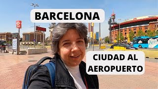 La Manera Más FÁCIL Para Ir al Aeropuerto de Barcelona