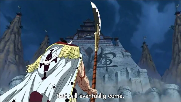 WhiteBeard last words - DayDayNews