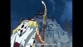 WhiteBeard last words