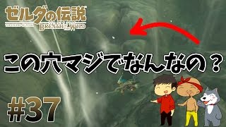 【任天堂スイッチ】ゼルダの伝説#37　謎の穴から風が吹いてるんだけどこれはなんなの？【生声実況】
