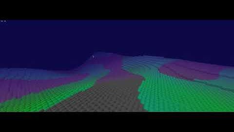 Voxel splatting - OpenGL - test 4