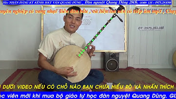 DẠY ĐÀN NGUYỆT CHI TIẾT TÙNG NỐT ĐÀN MIỄU GIÂY LỆCH VĂN CÔNG ĐỒNG CHO NGƯỜI DỐT CỰC DỐT