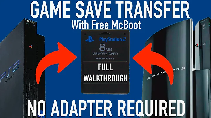 PS2 to PS3 Save Data TRANSFER - NO ADAPTER REQUIRED