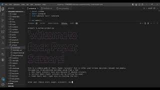 CS50P Final Project | Rock, Paper, Scissors Game