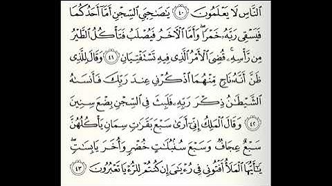 تلاوات مختارة سورة يوسف القارئ علي جريد العنزي