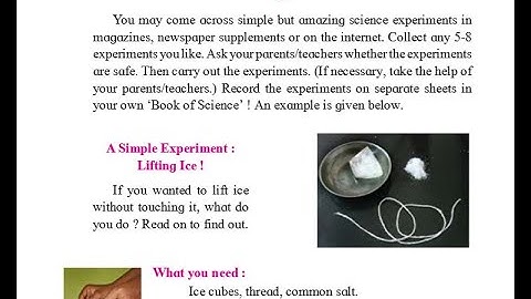 4.  Your own book of science - STD IV - Subject English