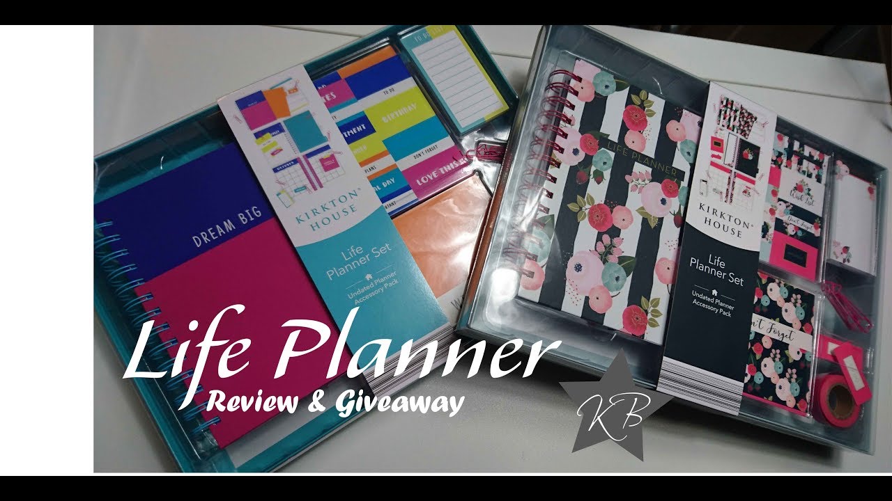 ALDI Life Planner Review, look through & GIVEAWAY! WIN a Life Planner