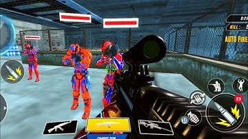 US Police Robot FPS counter terrorist  Shooting Games _Android Gameplay#10