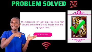 How To Fix eFootball Points Exchange Website High Traffic Issue | Fix eFootball Points Issue 💯 🤔
