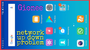 Gionee network updown issue | Gionee A1 sim card network problem solution