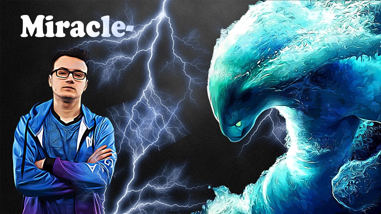 Miracle - Morphling Safelane with GH Earth Spirit vs Mind Control Sand King | Dota 2 7.28b Gameplay