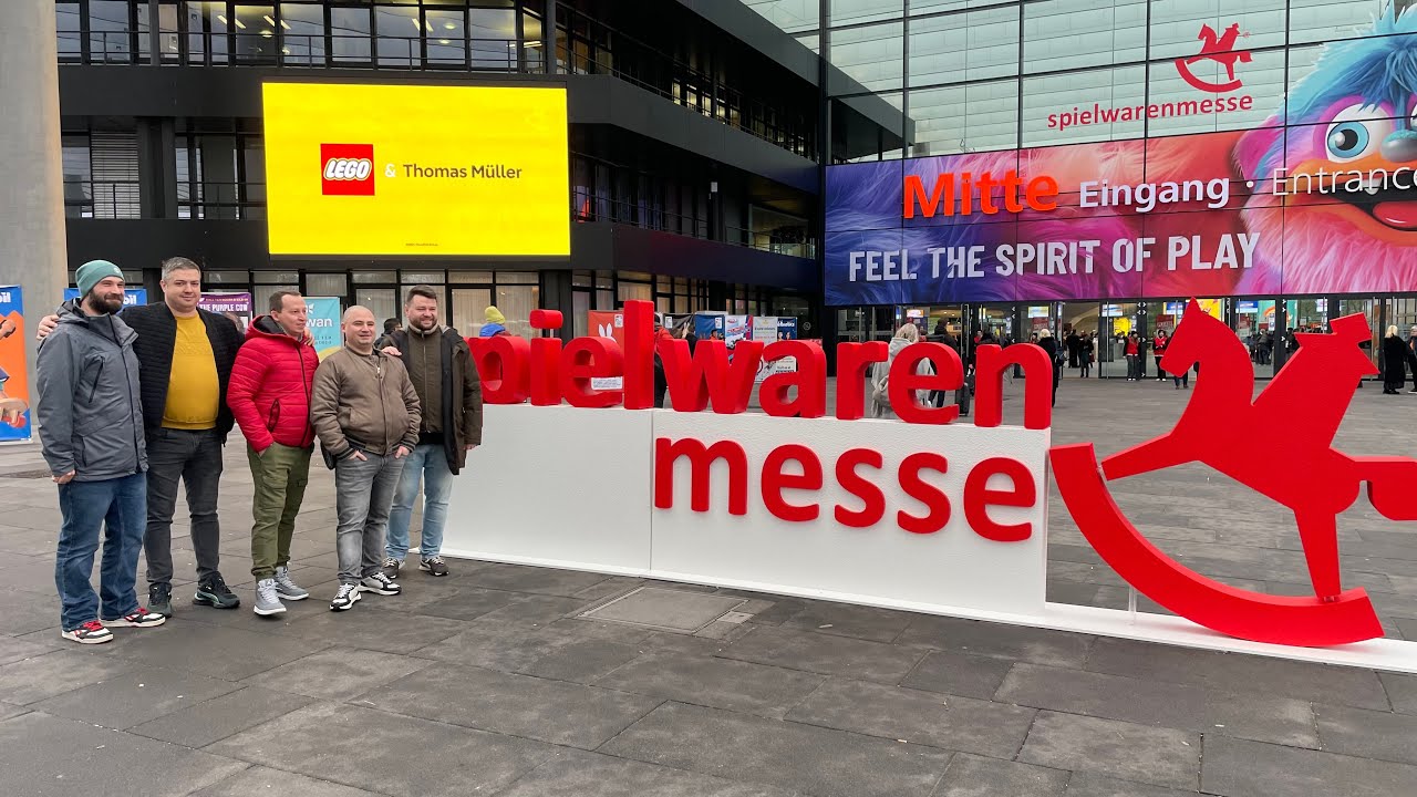 I was to Spielwarenmesse in Nuremberg, Germany (biggest toy expo in Europe)