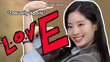 twice spoiled talk that talk comeback months ago ft. dahyun spoiling on *national tv*