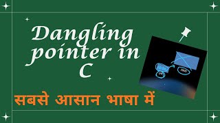 Dangling pointer in c