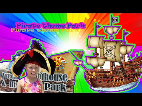 Visiting Caribbean Pirate Theme Park. Пираты