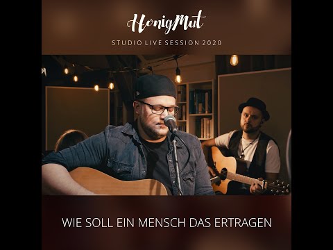 Philipp Poisel - Wie soll ein Mensch das ertragen (HonigMut Cover) Studio Live Session