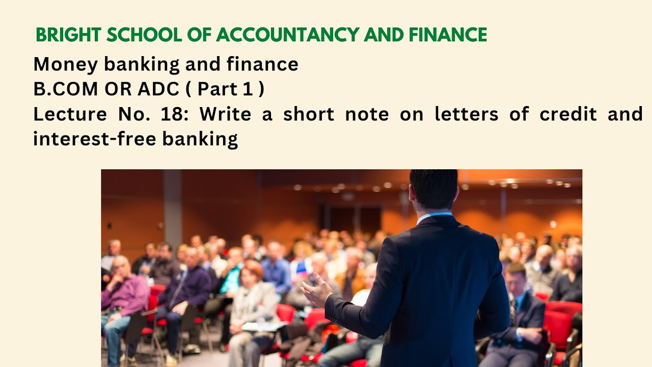 Money, Banking, and Finance OR ADC (Part 1) Past papers Solved