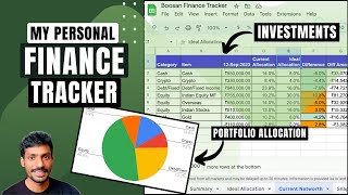 Track Your Investments & Portfolio (w/SUBTITLES) | Free Google Sheet Tracker | Easy to Use screenshot 2